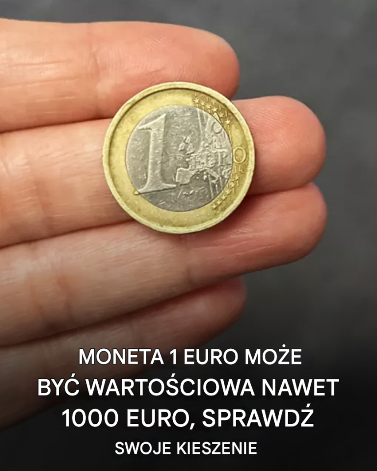 Ta rzadka moneta o nominale 1 € może być warta nawet 1000 €