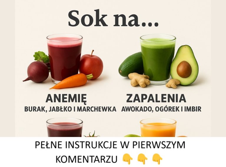 Chcesz poprawić swoją kondycję za pomocą naturalnych soków?
