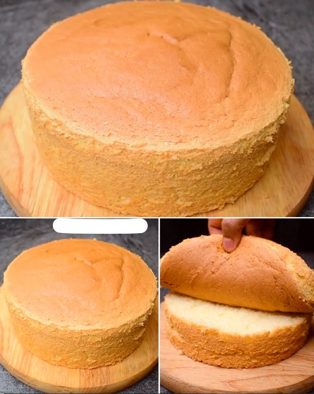 DUŻY I WILGOTNY 😋 BISZKOPT