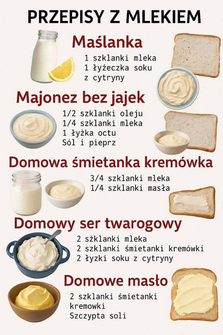 Zrób to sam – Ubij to z mlekiem: Domowe przepisy na mleczne zamienniki, które możesz przygotować w domu
