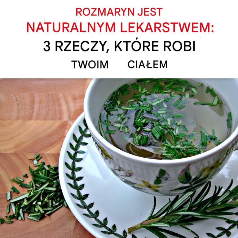 Rozmaryn ma wiele korzyści zdrowotnych i może ci pomóc