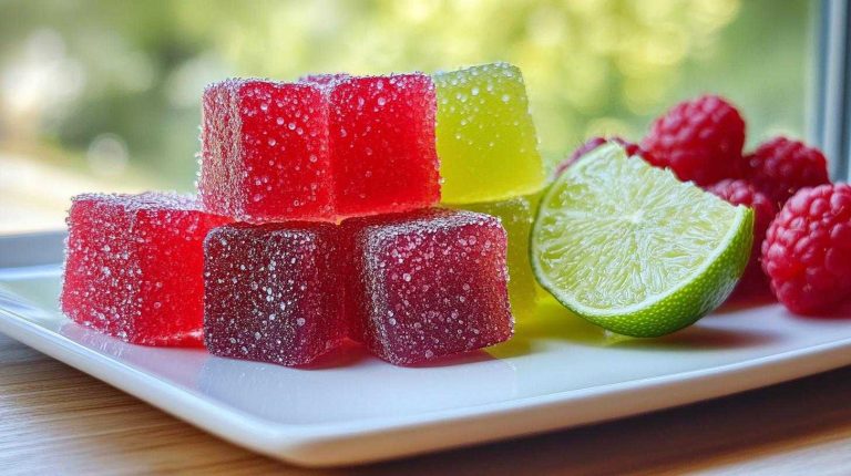 Żelki malinowe i limonkowe – 3 proste kroki do zdrowia