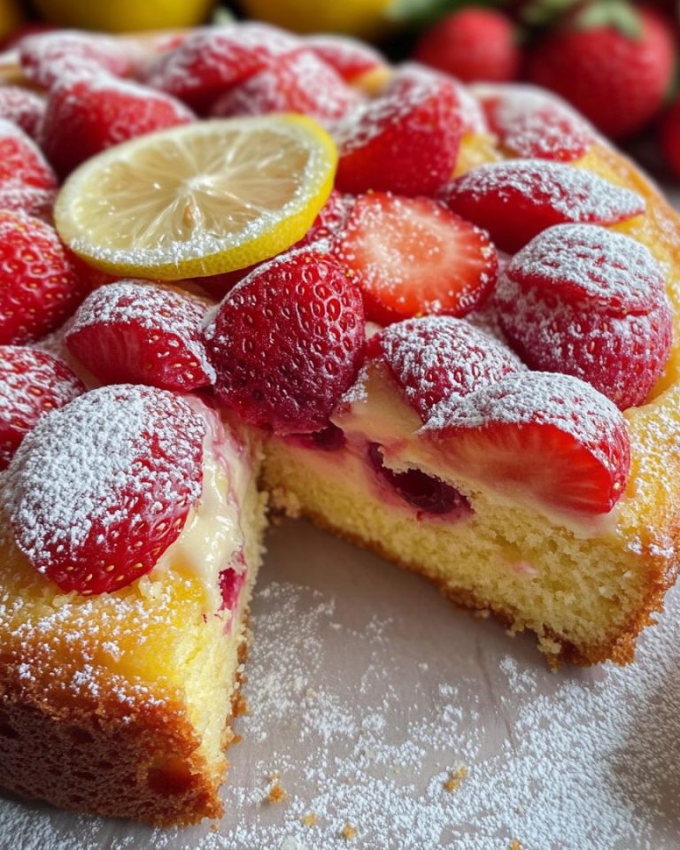 Torta alle Fragole e Limone